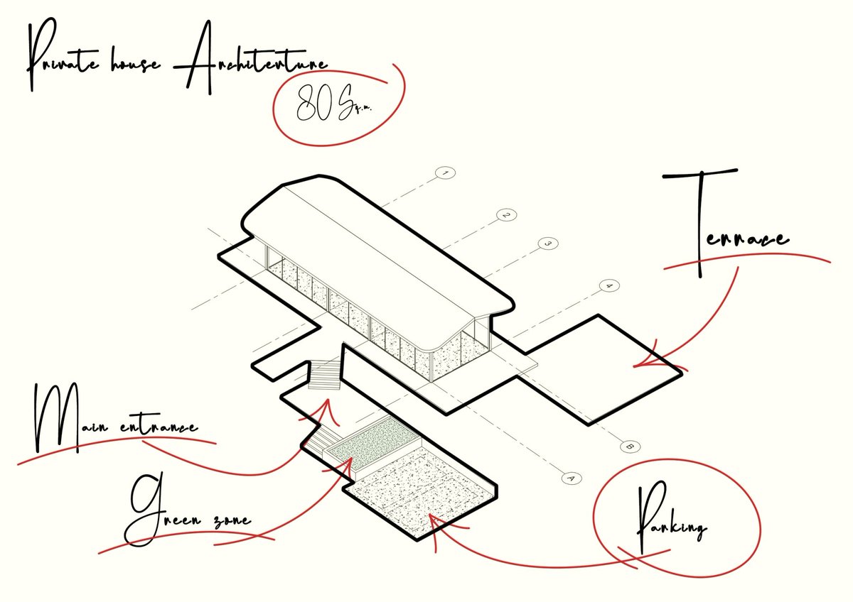 AlexanderKhabel's tweet image. New architectural project sketch...
Work in progress.
#architecture #sketch #architecturestudy
