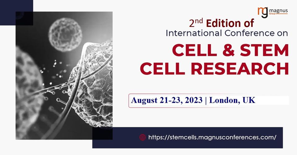 Stemcellsconf's tweet photo. #Stem cells 2023 CallforAbstract
Do you wish to share your cutting-edge research in the field of #Stem Cell Research? Submit your abstracts at: https://t.co/UUFEQk6qyv as limited slots available and which is held on 21-23 August, 2023 at #London, UK. https://t.co/zZFyO9D5nP