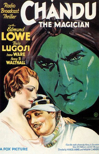 AngusKohm's tweet photo. #SundayNightClassic

Chandu the Magician (1932) by #WilliamCameronMenzies &amp; #MarcelVarnel
w/#EdmundLowe #IreneWare #BelaLugosi

“EYES OF TERROR! Weird-Compelling! They Haunt and Hypnotize You in this thrilling love story of Mystery and Black Magic.”

#PreCode #Horror #Fantasy https://t.co/425AQLa5Qm