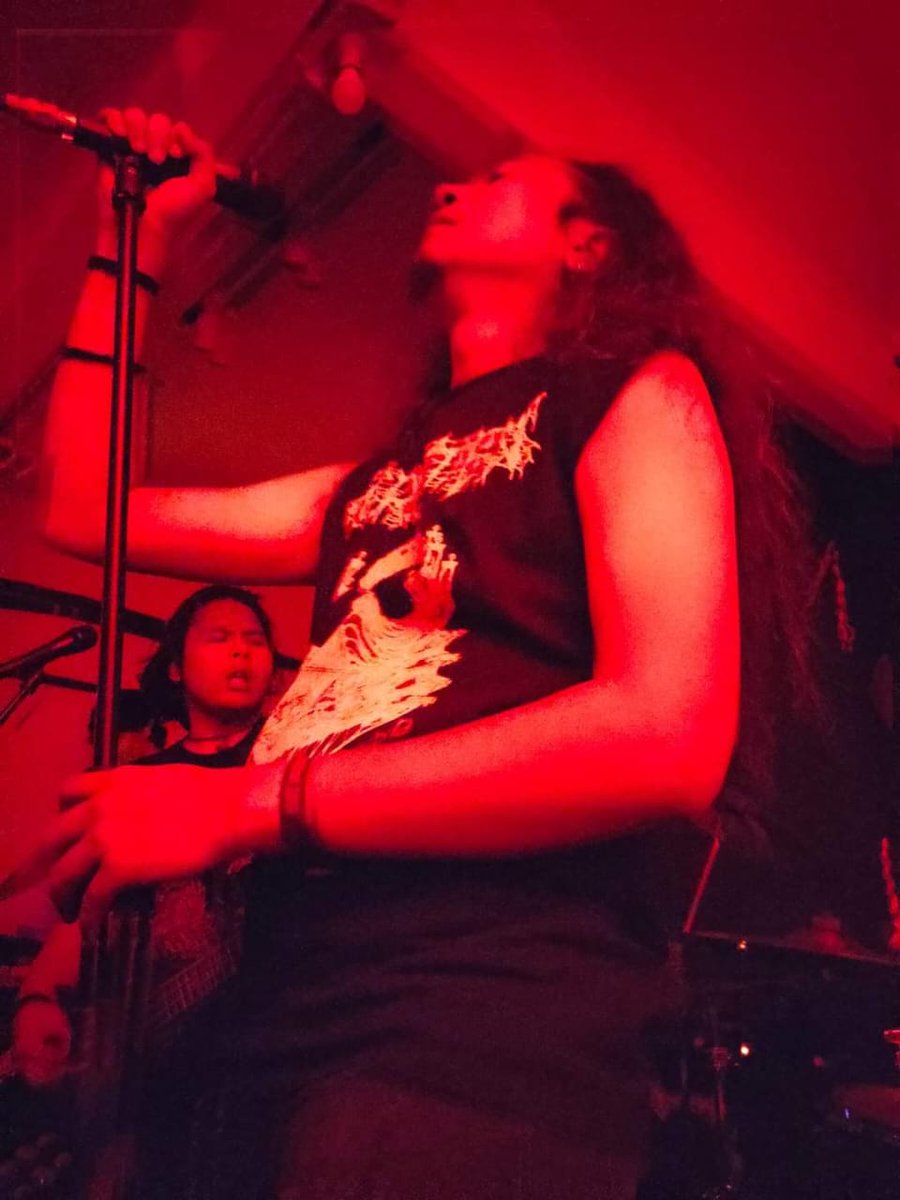 Lavatorydeath's tweet photo. Thousand Roads to Hell!

Live at #ArmedwithAnger WISMA RUAS,Penang 3/12/2022 

#khelldeathmetal #lavadeath #deathmetalbastards #deathmetal #osdm #metalpunk #kualalumpurdeathmetal 

Credit 📸 : Azan Ridzuan
Credit 🎥 : Shariff https://t.co/T8lC7x6iaT