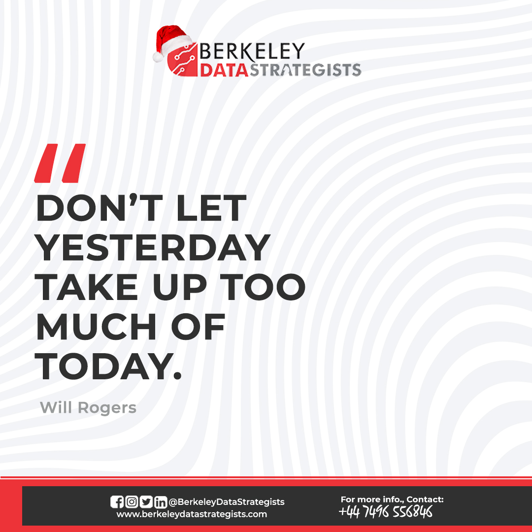 BdsBerkeley's tweet image. Don’t let yesterday take up too much of today. 

#DataGovernanceFramework #datamanagement #DataGovernance #DataQualityManagement #dataisnewoil #berkeleydatastrategists #ITTraining @LNCtoday
