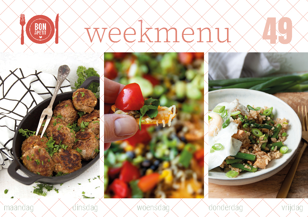 Het nieuwe #weekmenu staat vol met lekkere doordeweekse #recepten. Wat dacht je van ouderwetse #gehaktballen, full loaded #nachos en #pasta met #broccoli uit de oven. Wat staat bij jou deze week op tafel? 😍👩‍🍳🌨🍲🎁
bonapetit.nu/weekmenu/weekm…