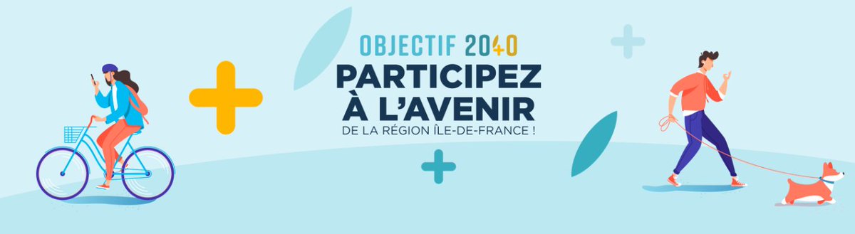 iledefrance's tweet photo. 🍀 #Objectif2040 | Vous ne pouvez pas assister aux réunions publiques pour la construction de l'#iledefrance de demain ?
Pas de panique ! Vous pouvez toujours donner votre avis en répondant au questionnaire en ligne 😉
Par ici ! 👉 https://t.co/aFg9l42lT1 https://t.co/INcZrVlIKO