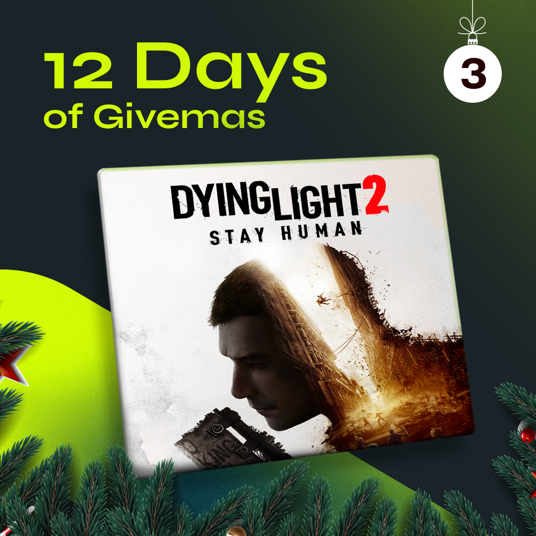 Welcome back! 🎄 Today prize: Dying Light 2 (PS5, Xbox Series, PC)! ➡️FOLLOW ➡️RT ➡️COMMENT with your favorite weapon against zombies *Europe only, Italy excluded. Ends 07/12 at 10AM CET* #dyinglight2 #plaion