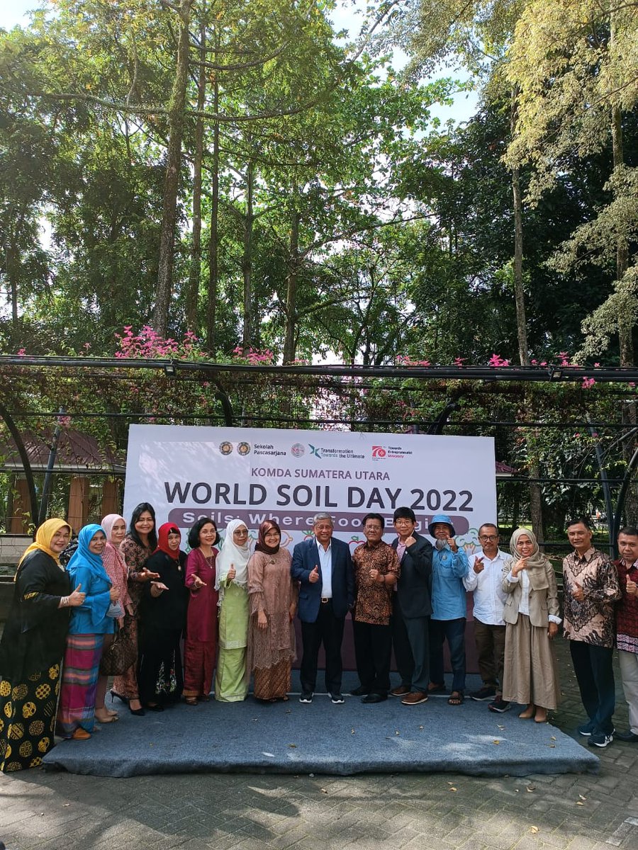 Celebrating World Soil Day 2022 at Universitas Sumatera Utara #soilday