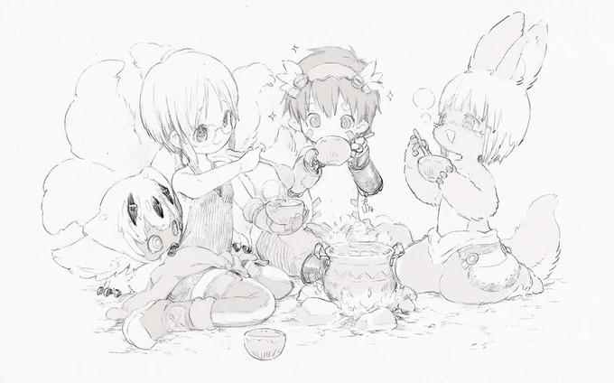 メアビ落書き#メイドインアビス 