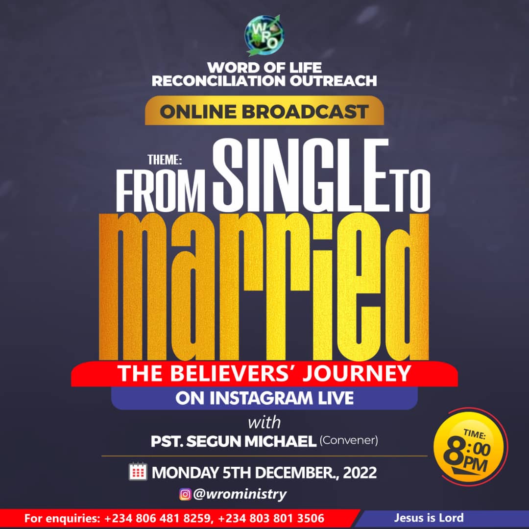 Wro_Ministry's tweet photo. Join Pastor Segun Michael tonight for the concluding Pre-Retreat Series on https://t.co/8DI1tlCmj8 https://t.co/E5BmjvPDV0