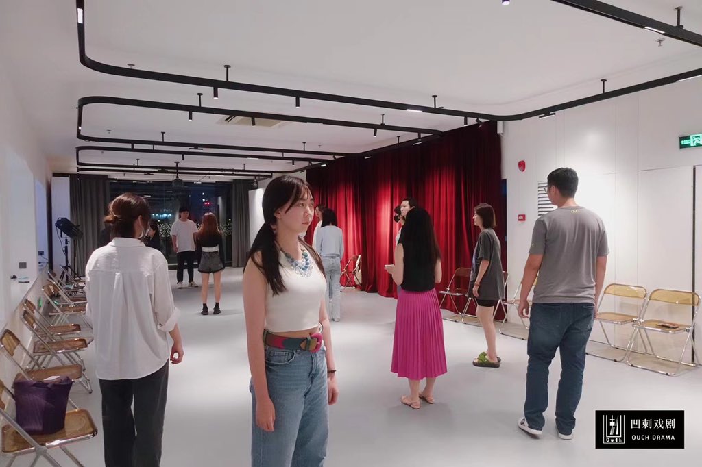 OuchTheatre's tweet photo. #psychodrama in Shenzhen🥳🥳🥳
put on the mask, be yourself🎭

#appliedtheatre #ouchtheatre https://t.co/C1UD7EYpZ9