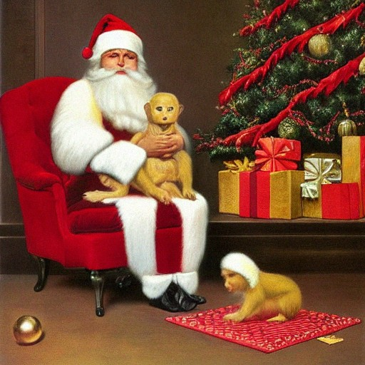 BlockMonkies's tweet image. Santa, I’ve been a good Monkie this year.

#wishlist #blockmonkies #santa #christmas #goodmonkie #ai #ArtificialIntelligence