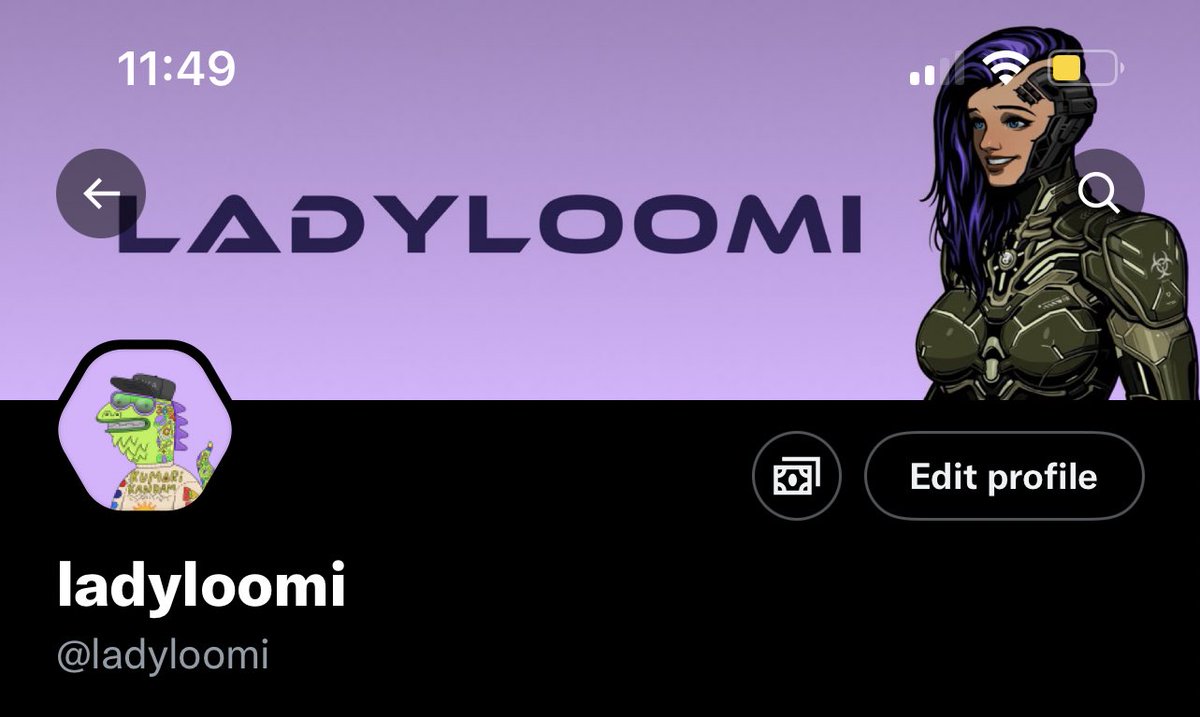 trolliart's tweet photo. iโm just saying my profile set up looks really good right now ngl ๐ฆพโจ @Overlord_xyz @Kryptoria #ellyeah #HISSSS https://t.co/lHDm62kRYS