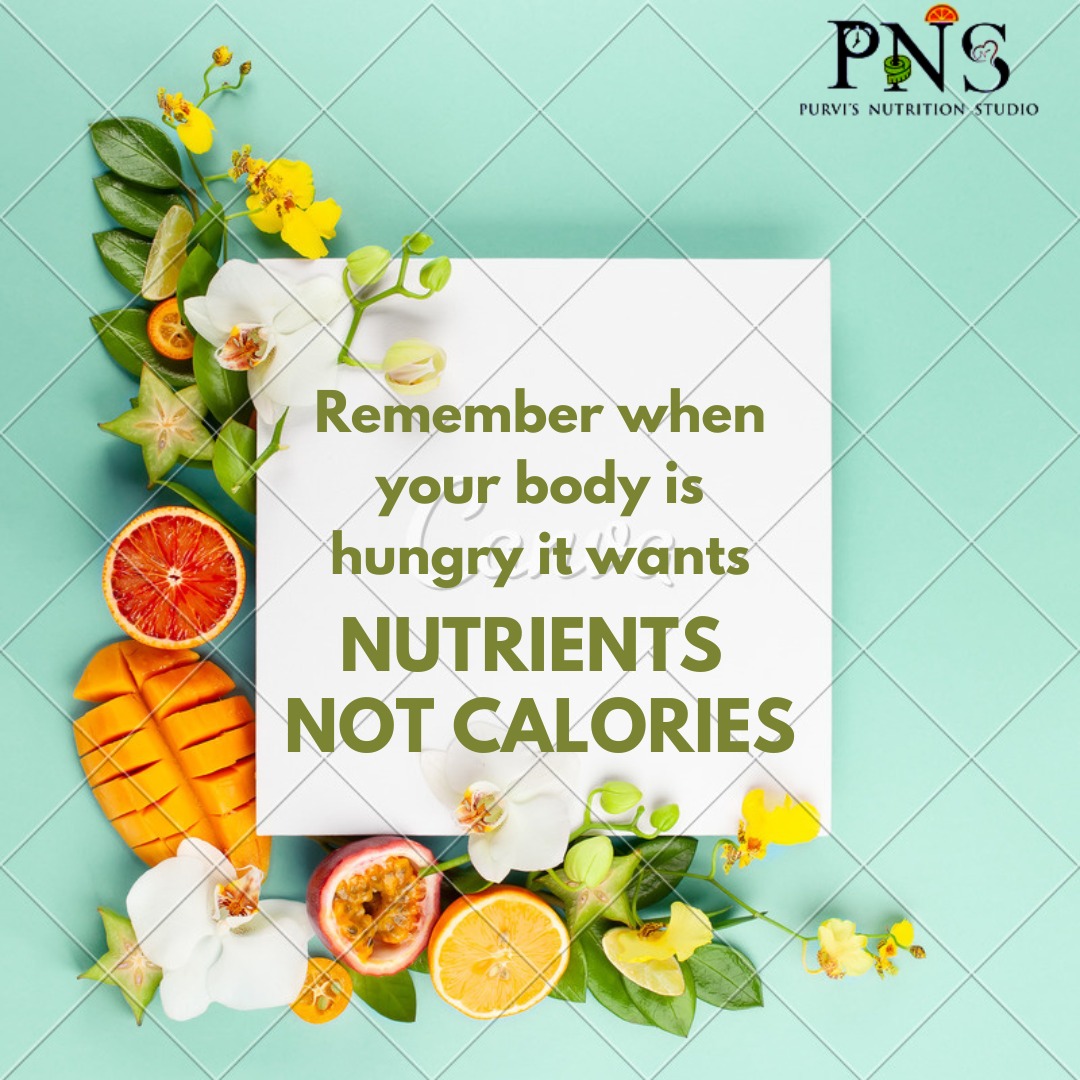 How many of you really think as nutrients when you are eating especially when you are hungry ? #purvisnutritionstudio #calories #caloriecounting #caloriesincaloriesout #nutrients #nutrition #nutritionist #nutritioncoach #health #healthylifestyle #healthyfood #healthcare