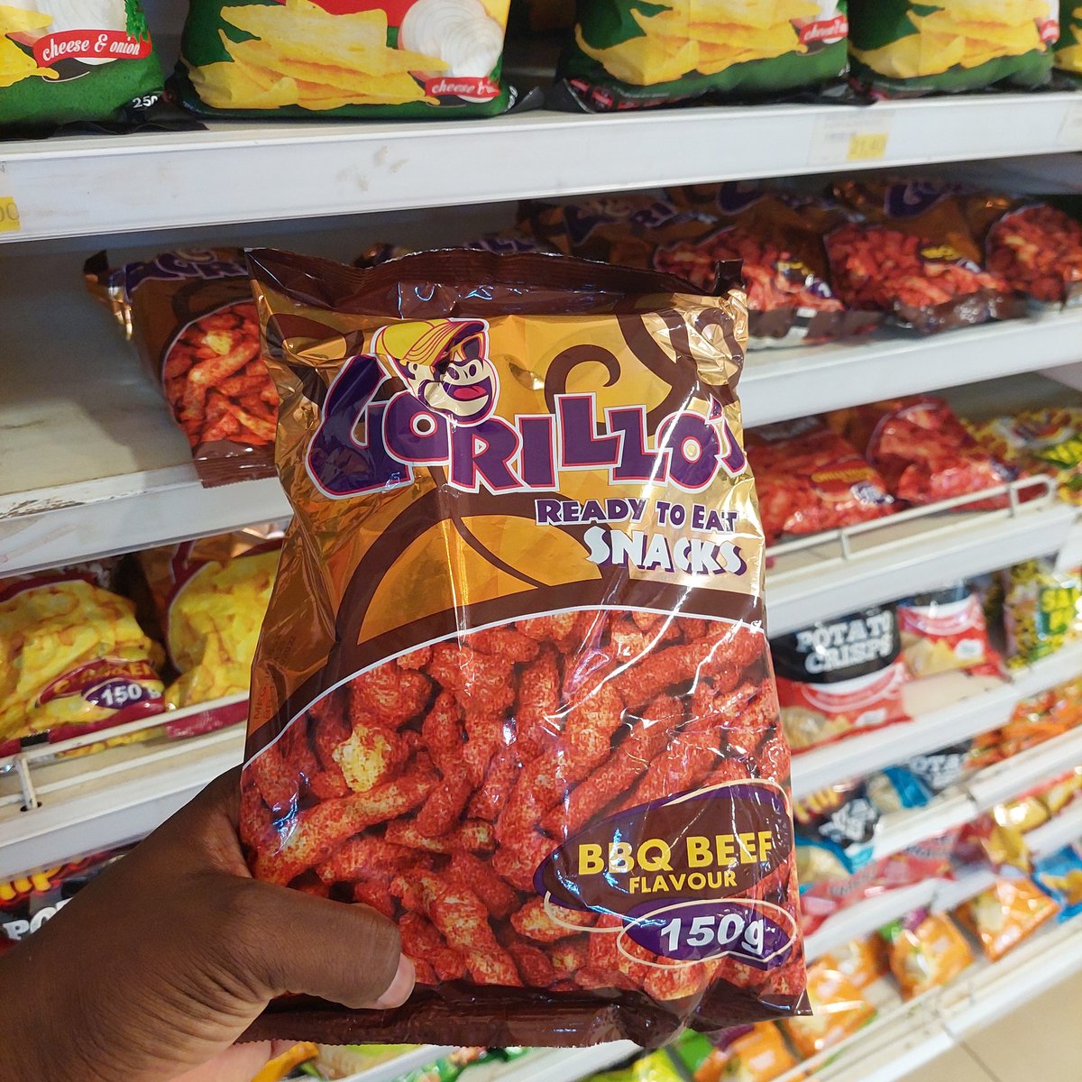 GretLakesBrands's tweet photo. Perfect way to start the week. Grab you the awesome pack of Gorillos and add color to your Monday.
Enjoy your week ππ
#Gorillos #Snacks https://t.co/oPgL85ilcq