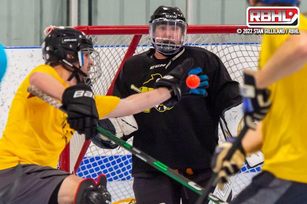 stangilliland's tweet photo. Had some great goalie action today in the @RBHL_official playoffs. #ballhockey #hockey #goalies https://t.co/lXozPSfFAn