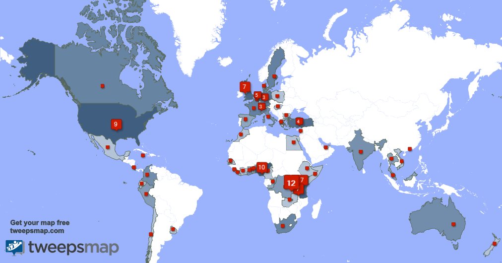 I have 1 new followers from Colombia last week. See tweepsmap.com/!SartasM
