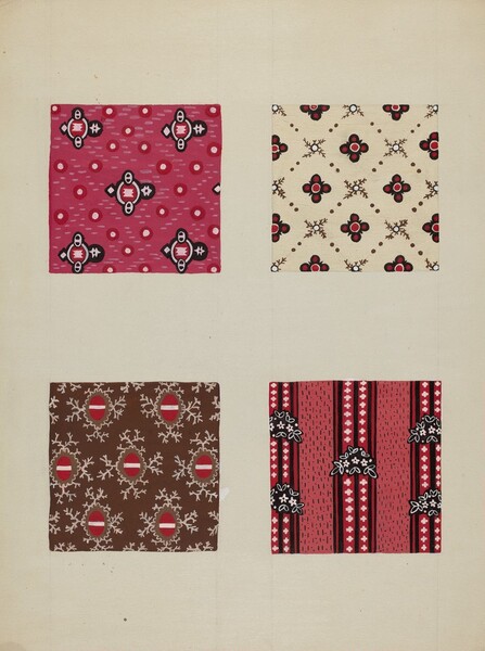 Materials from Quilt, c. 1937 | Katherine Hastings