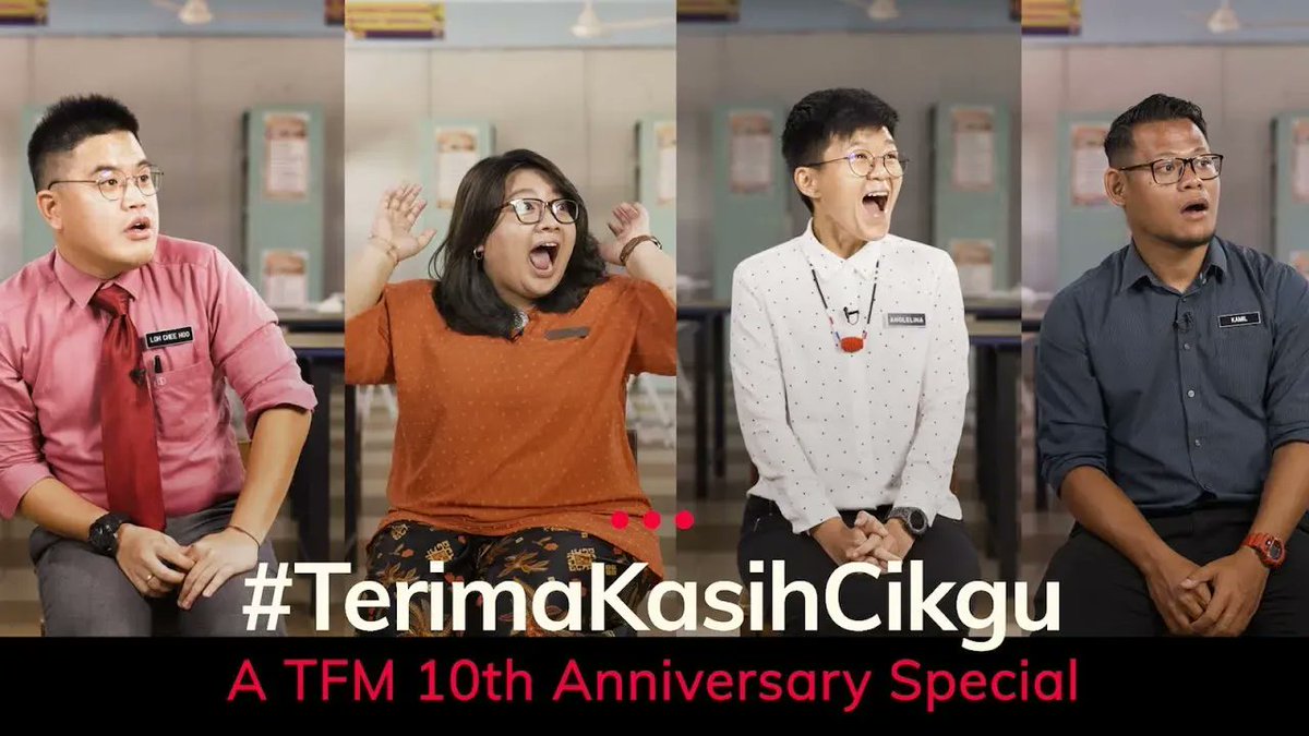 TeachForMsia's tweet photo. "We set up an emotional surprise for some inspirational teachers, in conjunction with TFM's 10th anniversary. Watch the full video: https://t.co/FllkHNoM1o  

Apply to the Fellowship or donate today at https://t.co/4vZ042iqHs " https://t.co/GTahcQTYbw