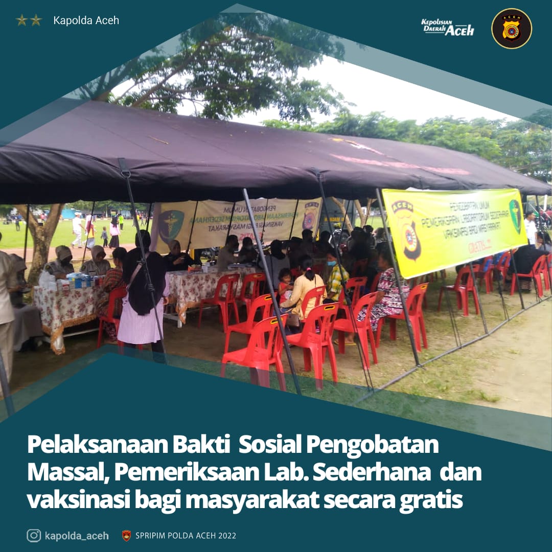 polseklwsigala's tweet photo. Pelaksanaan Bakti Sosial Pengobatan Massal, Pemeriksaan Lab. Sederhana dan Vaksinasi bg masy secara gratis.
@kapolda_aceh
@winardy98
@divisihumaspolri
#bidhumaspoldaaceh #polripresisi #kapoldaaceh #quickwinspresisi #forkopimdaaceh
#polresacehtenggara
#kapolresacehtenggara https://t.co/yFtksbSxHM