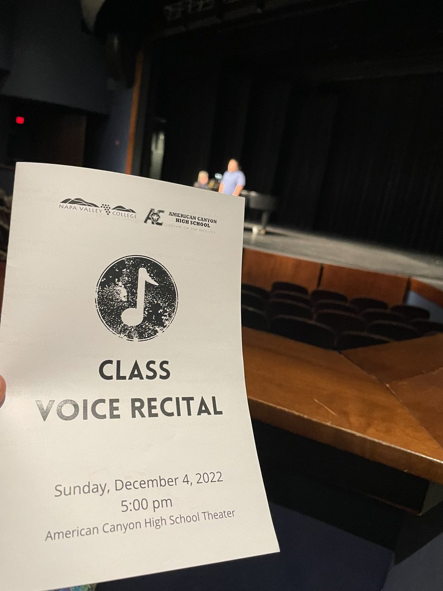 ACHS Choir (@achs_choir) on Twitter photo Proud of my students present & past who sang today on the Recital for their <a href="/nvcollege/">Napa Valley College</a> Voice Class. So grateful my students can have this duel-enrollment opportunity to work w/Dr. Howell on our campus each week. Proud of the bridge between ACHS & NVC that we are growing. <a href="/NVUSD/">Napa Valley Unified</a> Proud of my students present & past who sang today on the Recital for their <a href="/nvcollege/">Napa Valley College</a> Voice Class. So grateful my students can have this duel-enrollment opportunity to work w/Dr. Howell on our campus each week. Proud of the bridge between ACHS & NVC that we are growing. <a href="/NVUSD/">Napa Valley Unified</a>