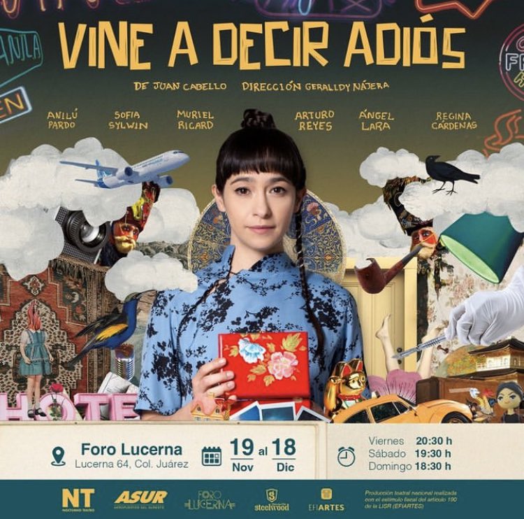 "Vine a decir adiós" era la obra que necesitaba ver hoy. No es perfecta (ninguna obra lo es) pero me recordó la magia del teatro y esas primeras obras que vi cuando llegué a esta ciudad. Reencontrarme con la emoción de un Ed de 22 años fue bonito y motivador. Ando cursi 🤪🙈