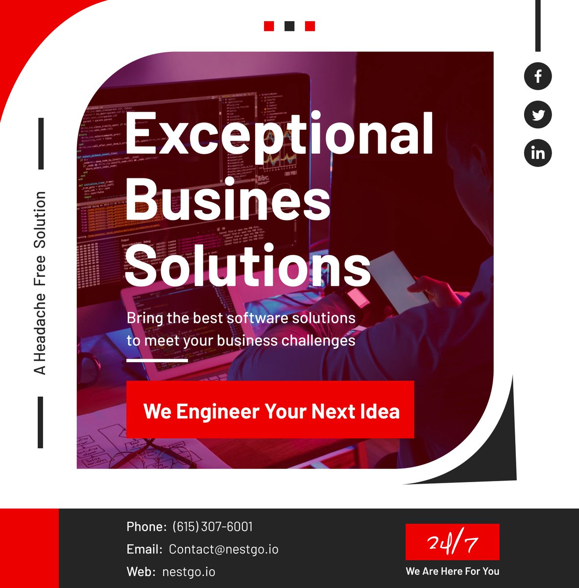 Nest_Go1's tweet image. NestGo is a leading software development company. 
We are 24/7 Ready to support you. 
visit us: nestgo.io
#webdevelopment #webdevelopmentcompany #webdevelopmentagency #webdevelopmentservices #webdevelopmentrr #webdevelopmentsupport
#webapplication