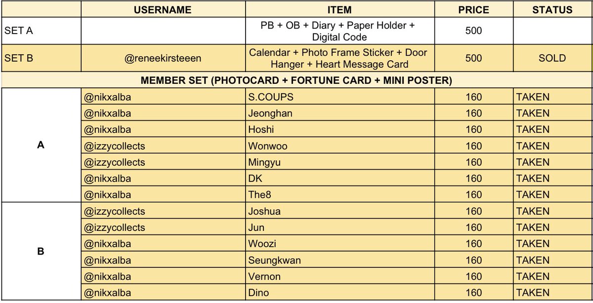 hiphopmeanie's tweet photo. HELP RT

PRE-ORDER

SEVENTEEN Season’s Greetings 23 TINGI
Semi-FETA
SECURED

ONLY SET A AVAILABLE

DP 50%
Rem. Bal once onhand

MOP: GCASH/Banks
MOD: J&amp;T/SDD (only for baguio residents)

DM ME

🏷️ wts lfb diary sg23 sg svt pb ob digi code https://t.co/AwRH1yOdid