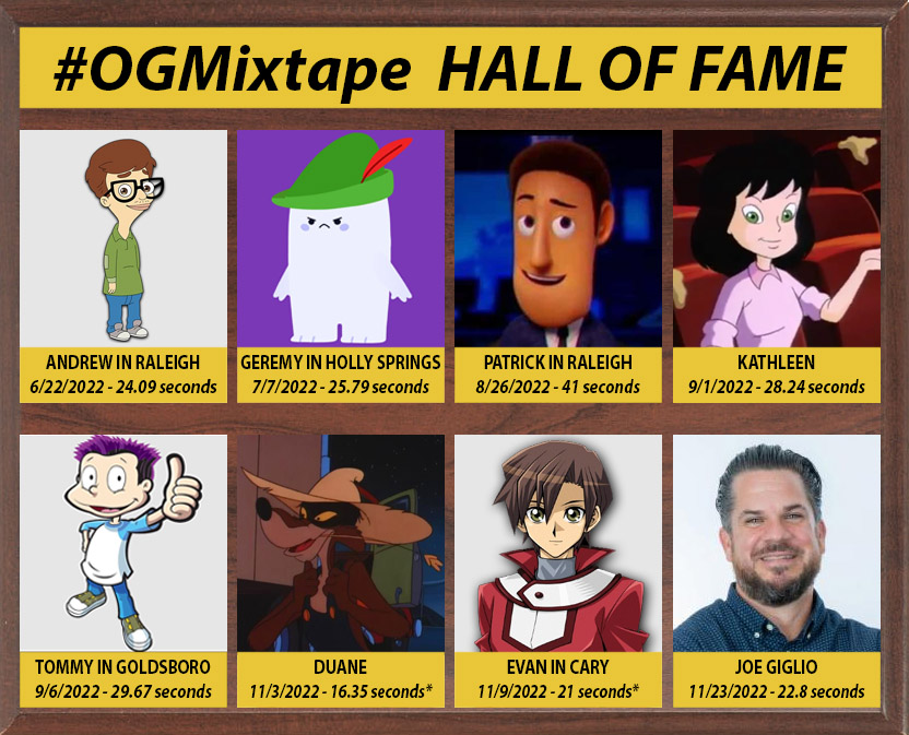 theOGscoreboard's tweet photo. [UPDATE: NOVEMBER 23]

We close out our 7th plaque in the most unprecedented of ways!

Congrats to @giglio_OG  on going #5for5 and being inductee #56.

Welcome to the #OGMixtape HALL OF FAME!

cc: @joeovies @TheFanRookie @CandaceDCooper https://t.co/hppVmm9Wuz