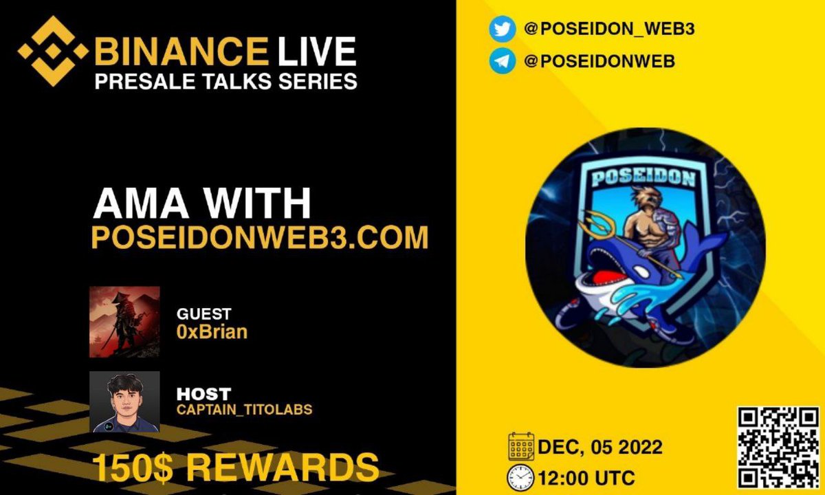 0xCaptainTit0's tweet photo. Podcast Titolabs Presale whitelisted talks! With @Poseidon_Web3
🧐 ASK ME ANYTHING!

⚔ Venue : https://t.co/sNgx219atA
⏰ Time : Dec, 05 2022, 12:00 UTC 
🎁 Prize : 150$
Tag your friends and join with us

#binancelive  #BNB #AMA #GIVEAWAY #airdrop https://t.co/rbrhvc3Np8
