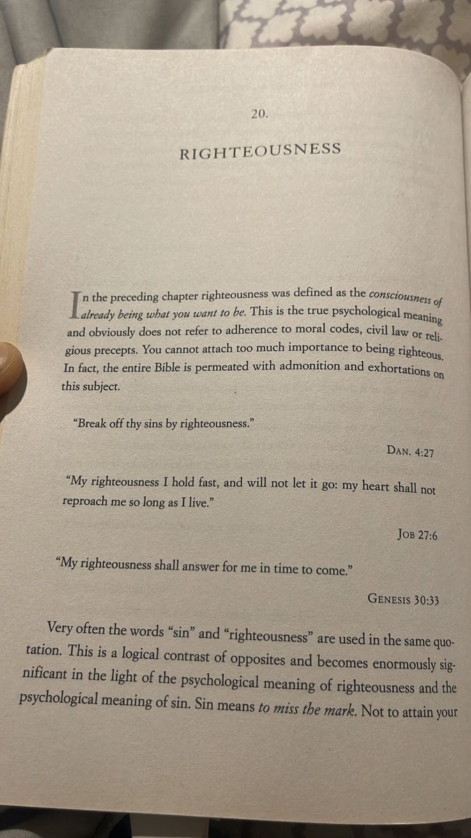 Foster8Beyond's tweet photo. “Righteousness is the consciousness of already being what you want to be.” https://t.co/HNK0N2tuvP
