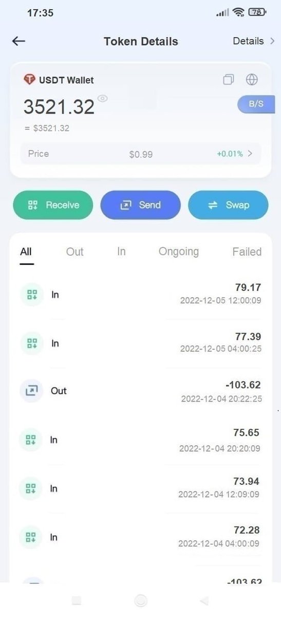 alexaperry42's tweet photo. Earnings for today's update.. if you have 22 USDT in your wallet or any crypto exchange app and want to increase it daily, DM ME! I will guide you how to earn daily profits without doing anything.. through the process of Mining.. 🥰❤️ https://t.co/jvYw9HBe8Y