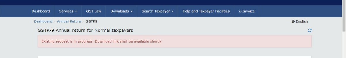 ktkexcise's tweet photo. @Infosys_GSTN @GST_Council @askGST_GoI @gstindia @
8A not available for downloading on 5th Dec 2022. Horrible work done by you. Please look in to matter solve the issue , don't ask people to generate ticket. We are in 2022 not in 1990. https://t.co/T11yoH5NzM
