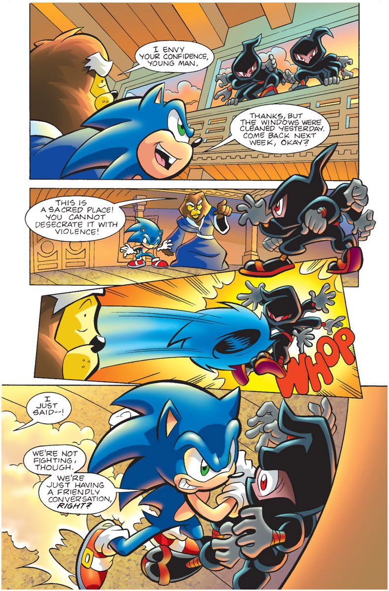 Hourly Archie Sonic tweet media