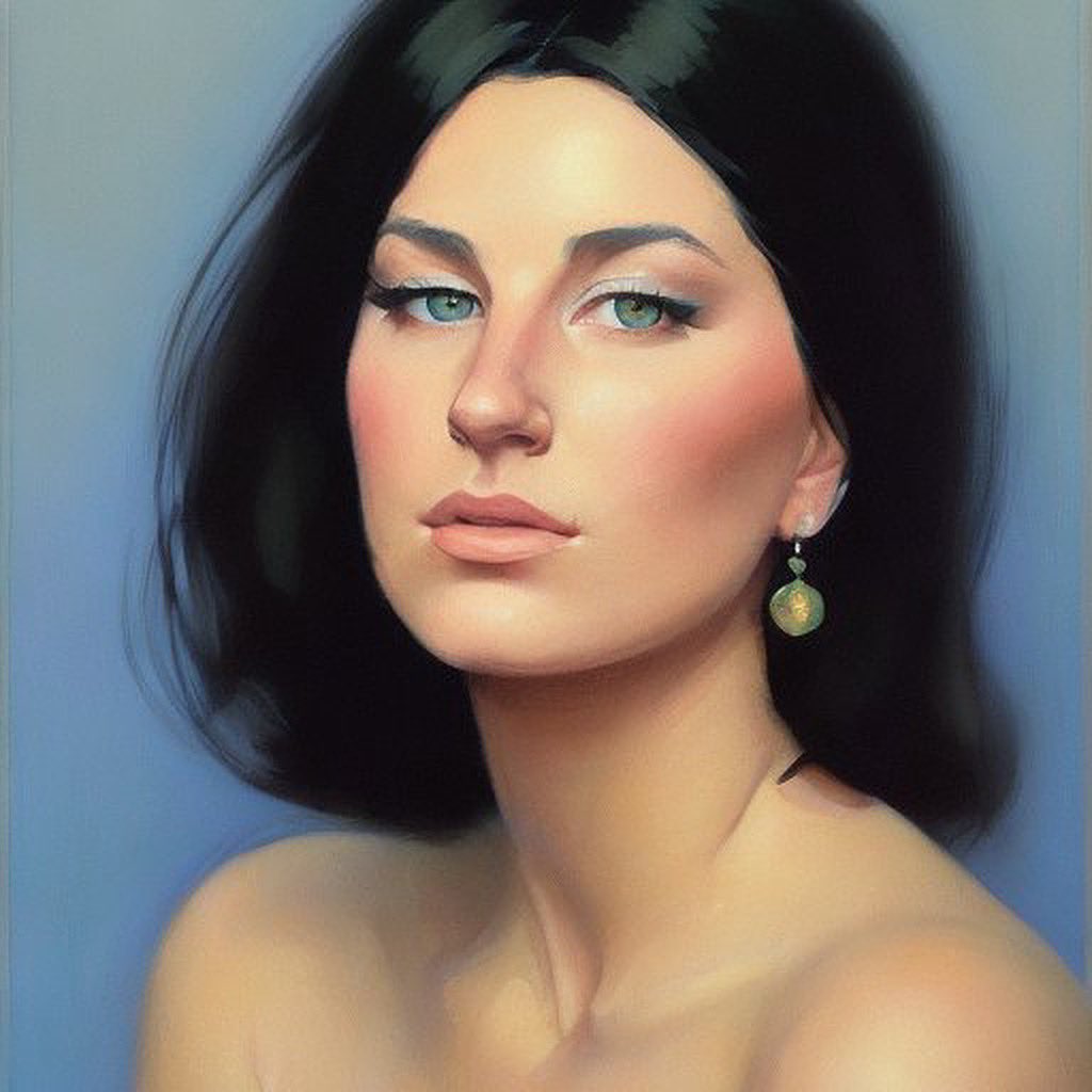 alaskarayne's tweet image. I caved and the AI portraits, no regrets