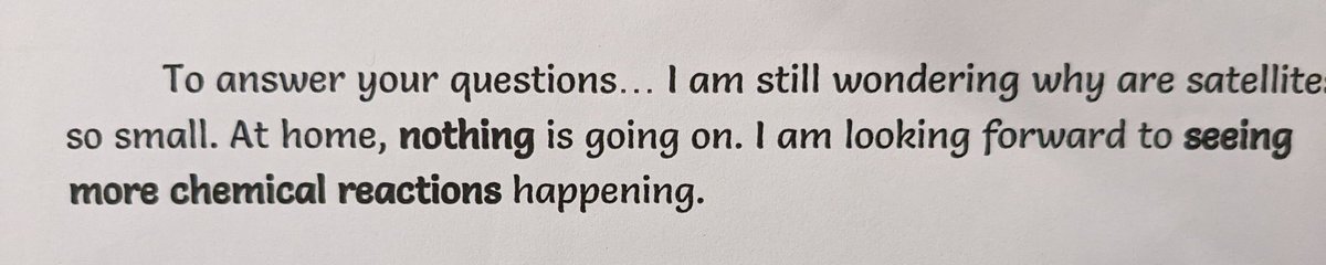 Golans_mom's tweet photo. I'm so excited to get my @LettersPreSci letter ! 
"At home *nothing* is going on" - I feel you, kid
#LetterWritingParty #PreScientist https://t.co/BMF8qNkKA3