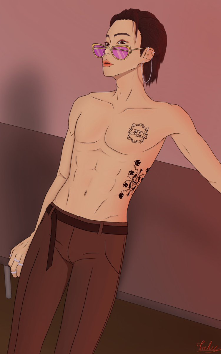 taehee_pics's tweet photo. A recent #NCTFanart of #DOYOUNG which I created.
It’s a picture to one of my fanfics, hence the tattoos.
Enjoy, it took me long enough to create😂

(From November 2022)
#NCT127 #NCT #NCT_DOYOUNG #fanart https://t.co/bdIatZqFXK