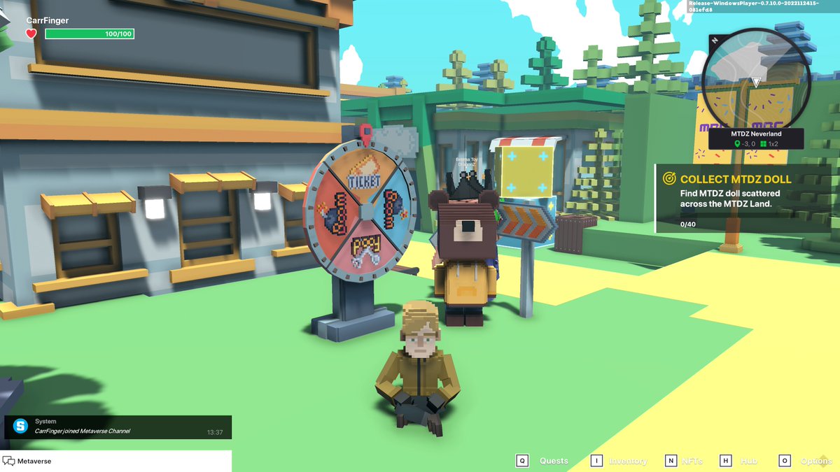 CarrFinger's tweet photo. @TheSandboxGame @cubeunited @kleague @MetaToyDragonZ @anicube_ent I dived in the K-verse mini event! 👇⛩ https://t.co/WbGveMmbyC