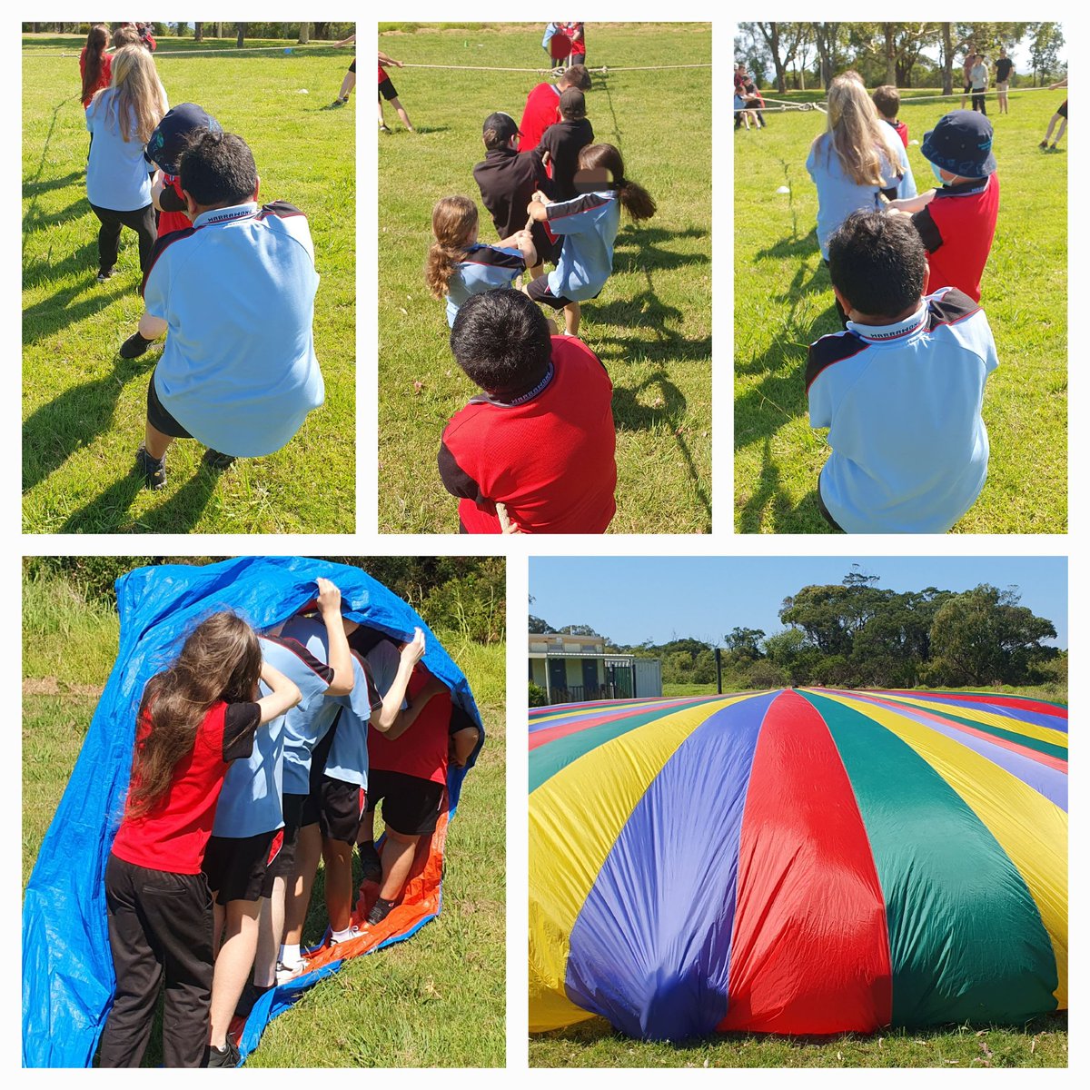 SMEEAndrew's tweet photo. Year 7 & 8 students from #WarrawongHS Aspire program celebrated the end of the school year at #IEEC today with challenges that required communication, cooperation, collaboration & perseverance. #publiceducation https://t.co/mKcA7mh8X7