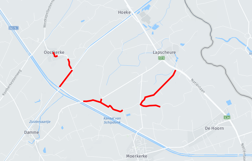 Deze week 5-9/12 verschillende werven in de driehoek Oostkerke-Moerkerke-Lapscheure. Meer info op ow.ly/YhYf50LTehl