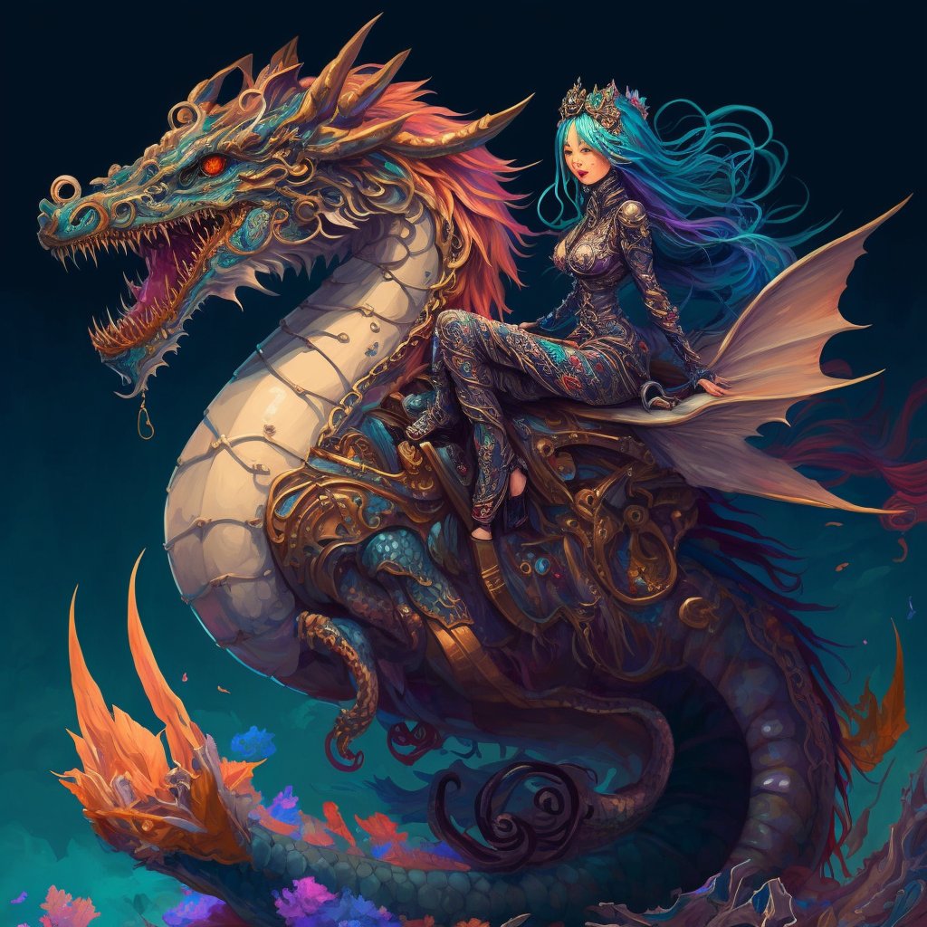 Destinykrainbow's tweet photo. Riding a dragon #aiartwork #midjourney https://t.co/eii4gAYYpH