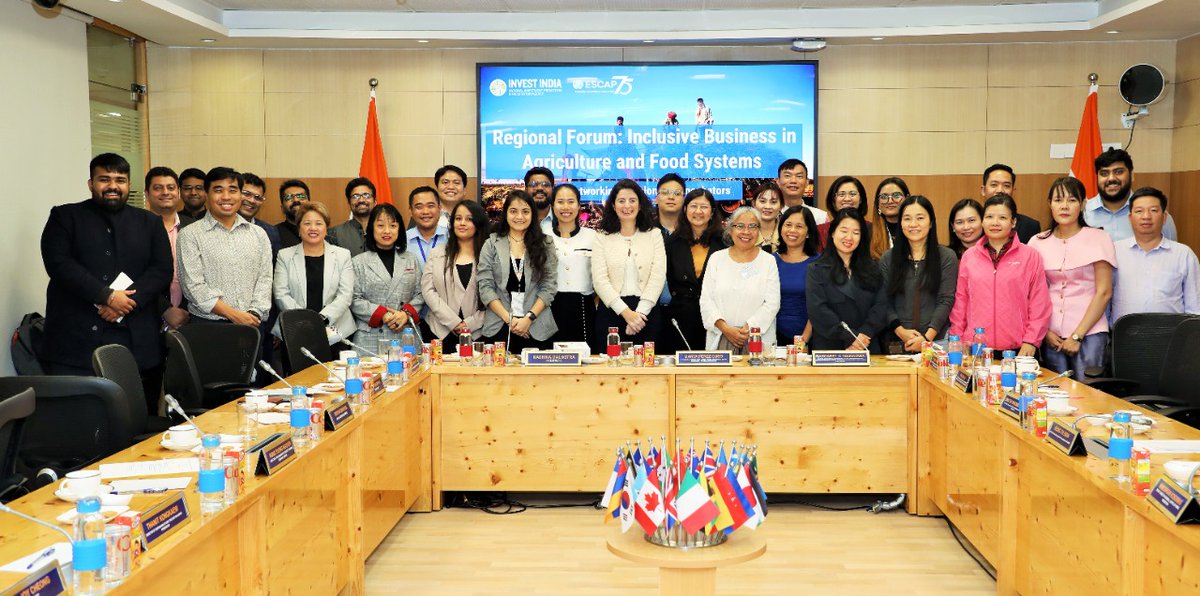 .<a href="/investindia/">Invest India</a> hosted a networking session between incubators and government officials from Thailand, Cambodia, Vietnam &amp; Philippines to promote investments in the agriculture and food sector.

#InvestIndia #IndiaPhilippines #InvestInIndia <a href="/MOFPI_GOI/">Ministry of Food Processing Industries</a> <a href="/PashupatiParas/">Pashupati Kumar Paras</a>