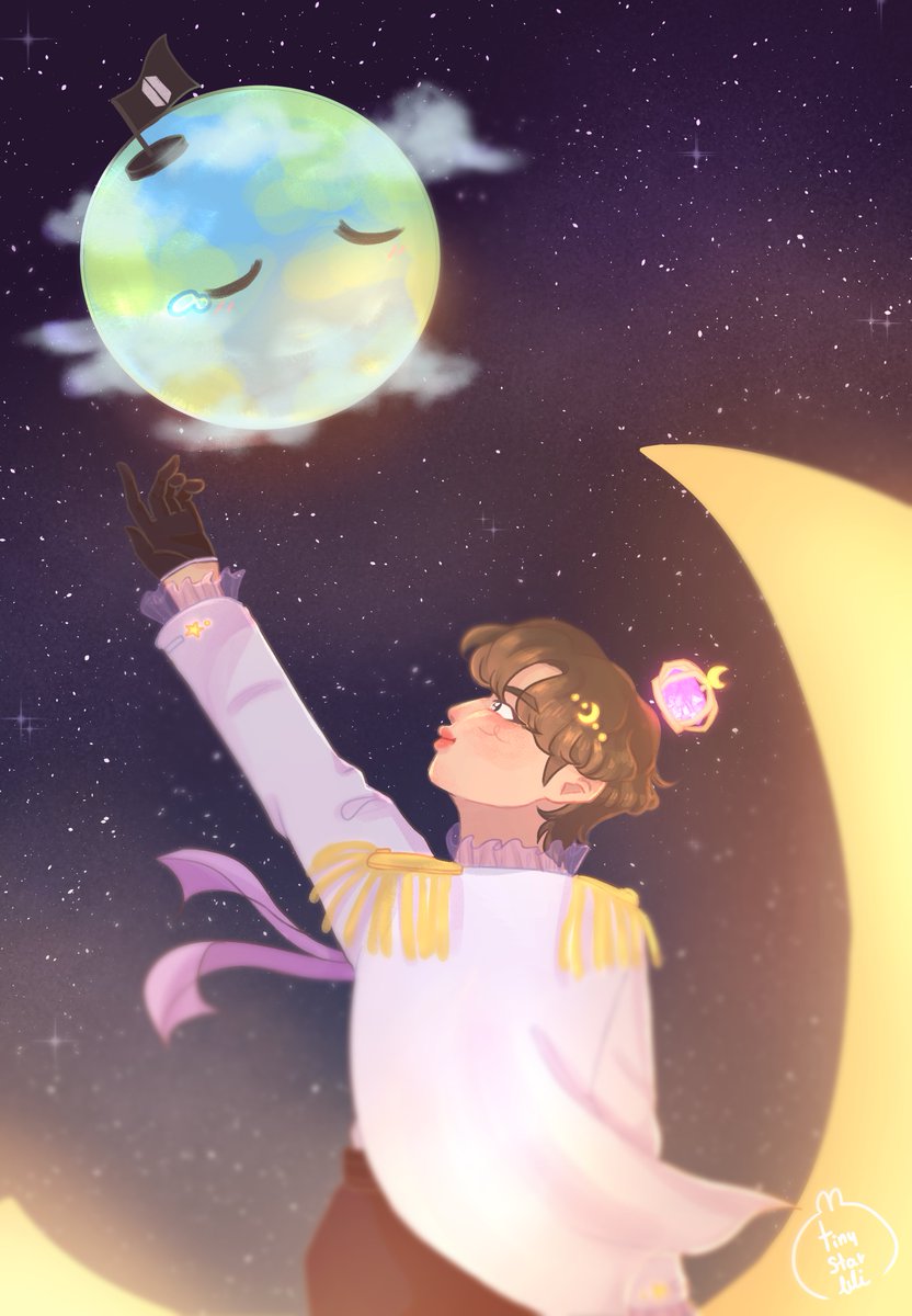 happy (late) birthday my moon prince, my astronaut 🌙🌟👨‍🚀
#HAPPYJINDAY #btsfanart
#SuperstarJinDay
#TheAstronautDay
#ForeverBoyJin
 #ShiningMoonJin