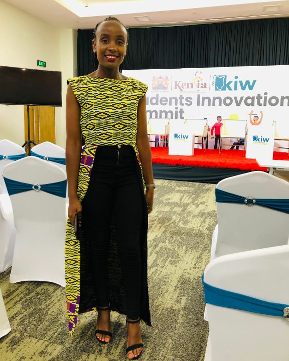 SamburuGirlsFDN's tweet photo. Our very own @wanjiraah attending the students innovation summit at #SaritCenter #SamburuGirlsFoundation is well presented
#SamburuDreamsBig https://t.co/XhBYGcjDPB