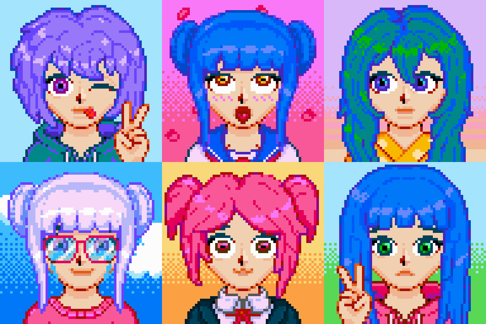 EendhoornGames's tweet photo. I'm open for NFT commissions! #NFTCommunity #NFTCollection #NFTartwork #commissionsopen #NFTCommunity #pixelart #nftcommission #nftart
The anime girl collection is still unused! 144 layers https://t.co/Kn0aXL4b9d