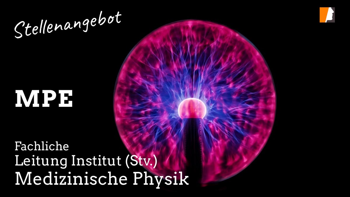 #Stellenangebot #MPE - Stv. Fachliche Leitung Medizinphysik
Institut für medizinische Physik - Großkrankenhaus der Maximalversorgung

Das Institut für Medizinische Physik versorgt als medizinphysikalisches Kompetenzzentrum Praxen und KIiniken überregional.
kontrast-gmbh.de/de/stelle/stel…