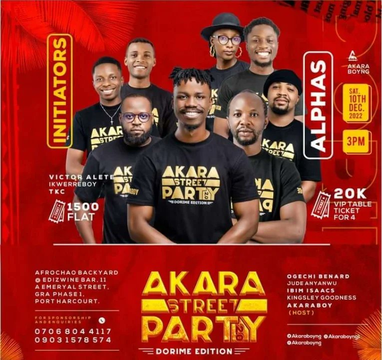 Kr8tus's tweet photo. @FadedZoneLtd
So much Fun activities lined up for You this Festive season ..
You can find us at the @akaraboyng AKARA STREET PARTY , DORIME VERSION , this Saturday December 10th .
We are Bringing the Control zone to You .
#fadedzoneltd
#fadedzone
#thecontrolzone https://t.co/xrngr1JurJ