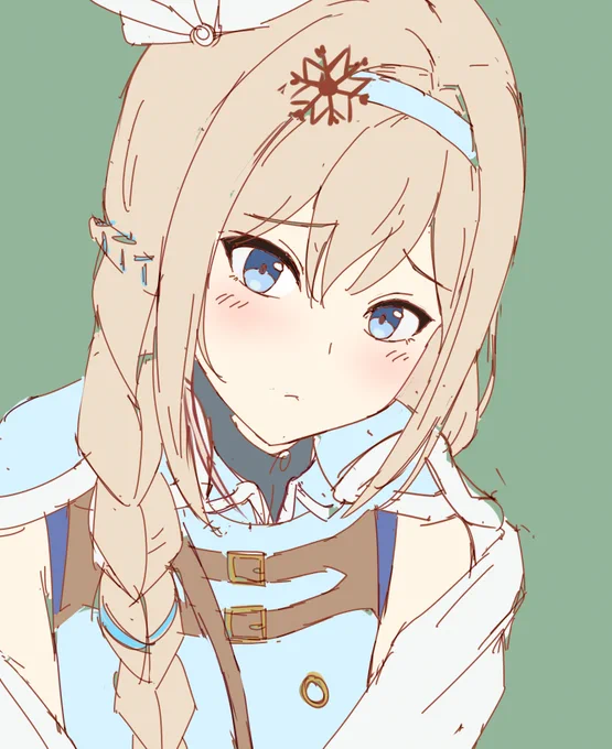 WIP服をちゃんと着てる人間を描くのはいつぶりだろう 