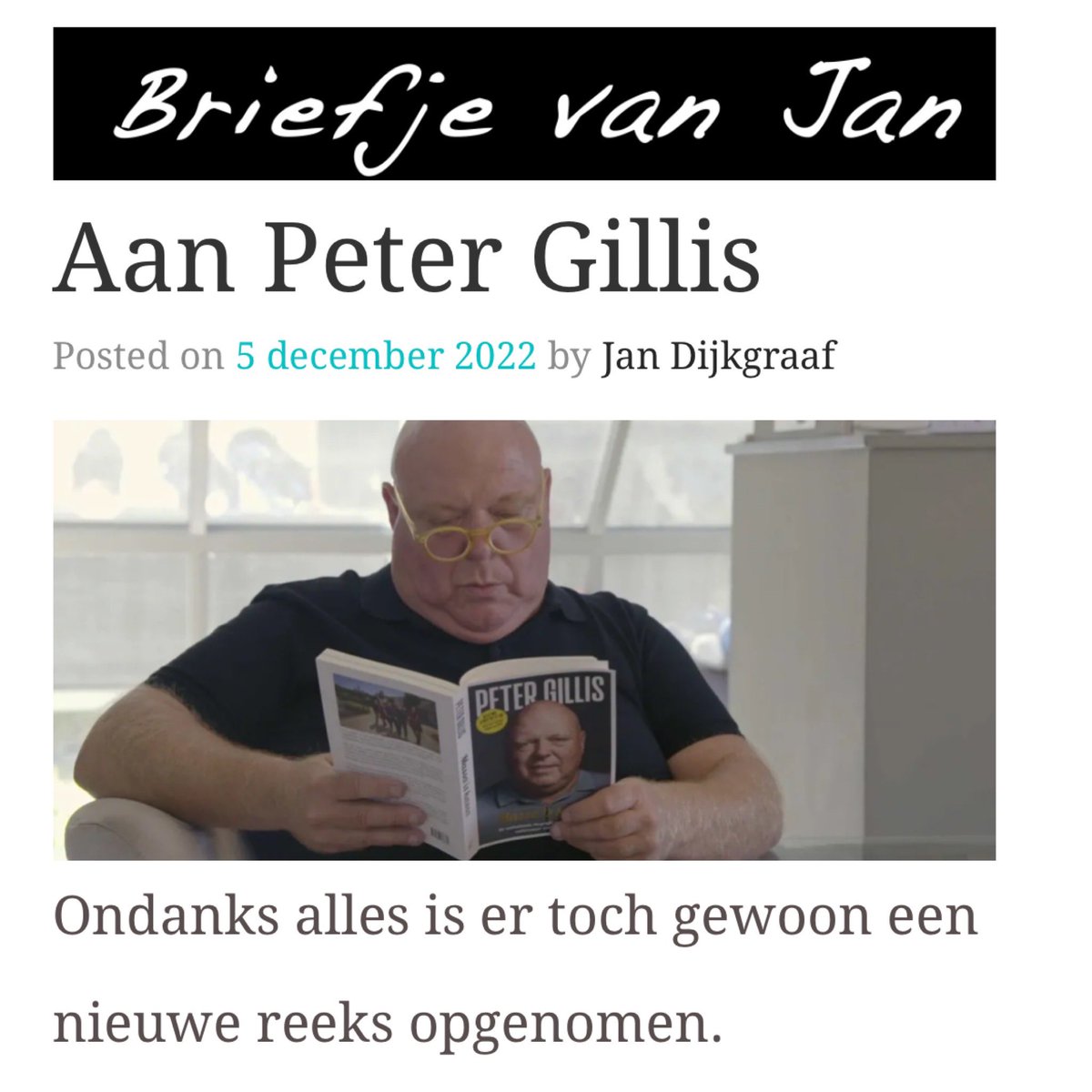 KnijffRobert's tweet photo. OLD HABITS NEVER DIE…
Briefje van Jan Dijkgraaf aan Peter Gillis… Over ‘ondanks alles’ toch een nieuwe reeks op SBS6… Over misleiding… Dat ‘wij’ daar FoxWild van worden…
Cc: @jndkgrf | @SBS6
#BriefjeVanJan #JanDijkgraaf
#FoxWild #Catastrofe
https://t.co/OvmKgYq6h2 https://t.co/ZTRUQPSb0i