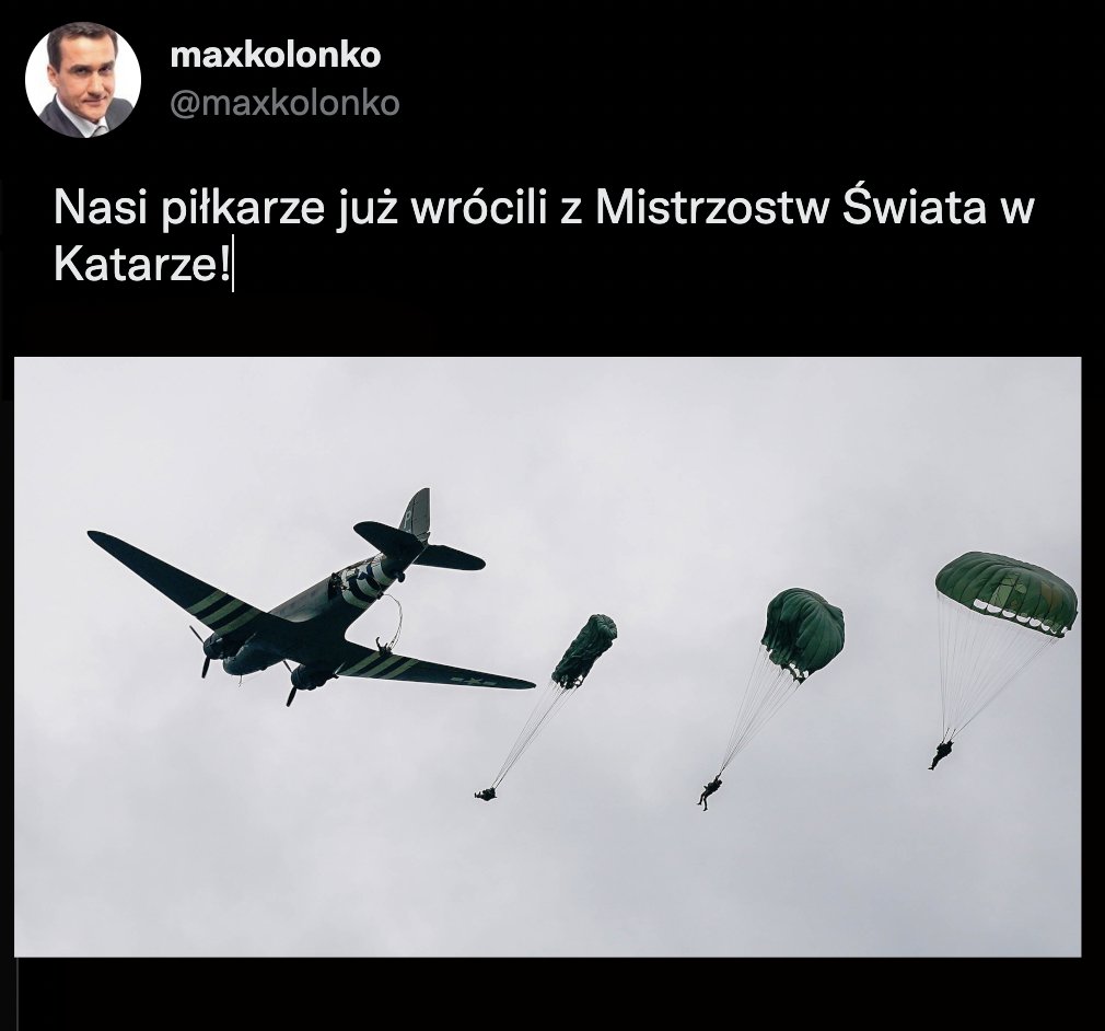 maxkolonko's tweet photo. i to by było na tyle.
#POLFRAN https://t.co/jvsPwA78uy