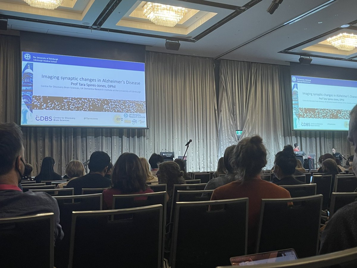 Sharmony B Kelly (@sciencesharmony) on Twitter photo Last talk of the day at <a href="/AusNeuroSoc/">Australasian Neuroscience Society (ANS)</a> is the international plenary lecture by <a href="/TSpiresJones/">Prof Tara Spires-Jones</a>! Such amazing work 🧠 Last talk of the day at <a href="/AusNeuroSoc/">Australasian Neuroscience Society (ANS)</a> is the international plenary lecture by <a href="/TSpiresJones/">Prof Tara Spires-Jones</a>! Such amazing work 🧠