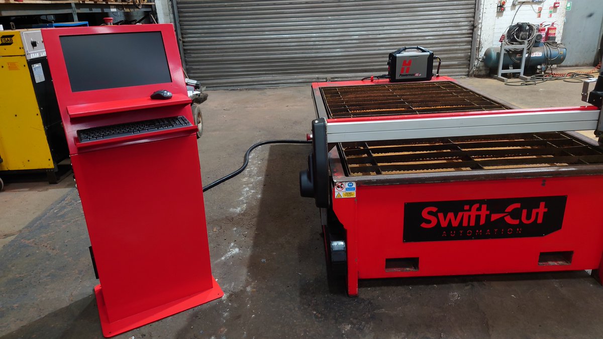 westermans's tweet image. 🔴 SWIFT CUT IN STOCK
🔴Made in 2018
🔴Mark 3 with Console
🔴Bed Size - 8&apos; x 4&apos; with water table
🔴Hypertherm 45XP plasma cutting system fitted
🔴Serviced with warranty or sold AS IS without warranty

westermans.com/swift-cut-2500…
#plasmacutter #swiftcut #worldwideshipping