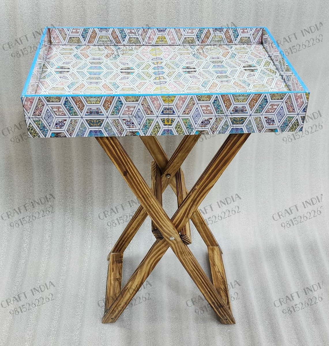 CraftIndia9's tweet image. MDF Printed tray with pine wood stand.
.
Beautiful tray table for you 
DM for details
#traytable #pinewoodproduct #handmande #craft #mdfproducts